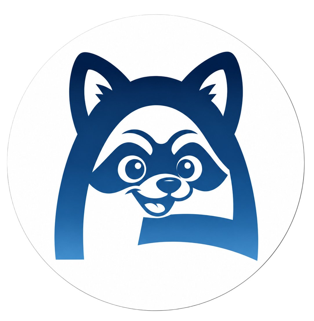 Arc Raccoon mascot